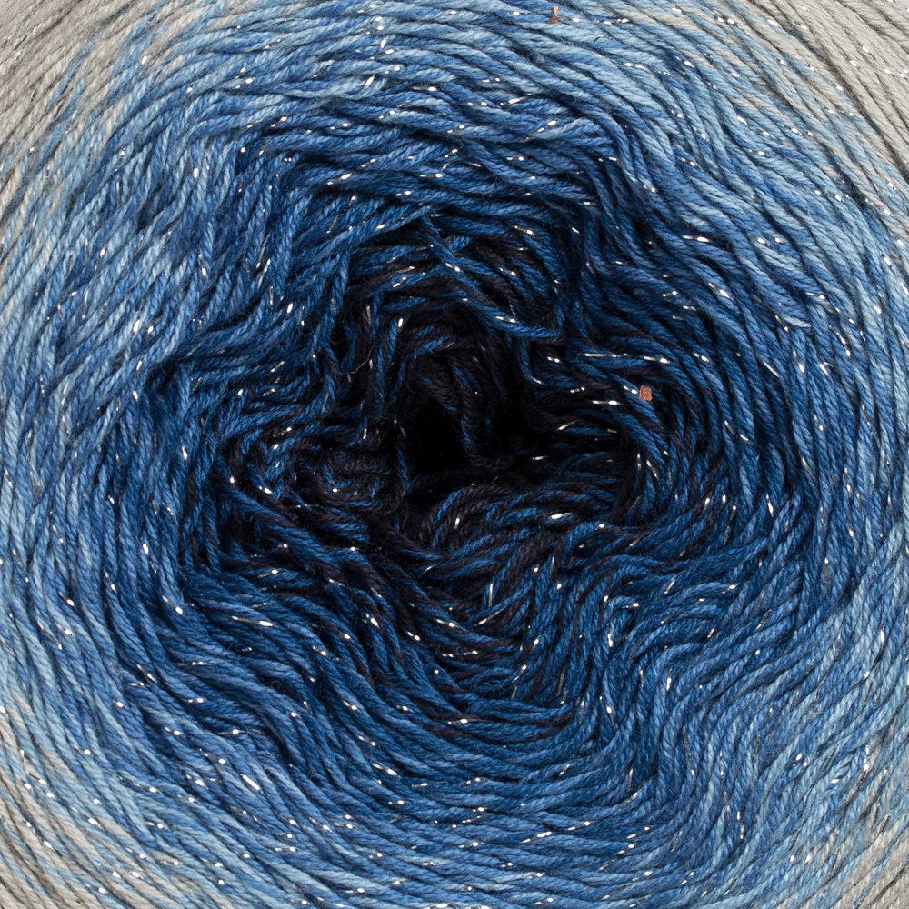 YarnArt Flowers Moonlight Cotton Lurex (Glitter) Gradient Yarn - 3271