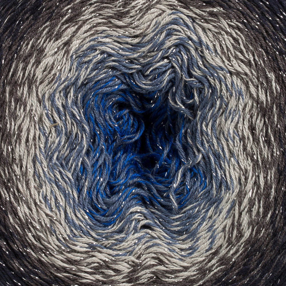 YarnArt Flowers Moonlight Cotton Lurex (Glitter) Gradient Yarn - 3275