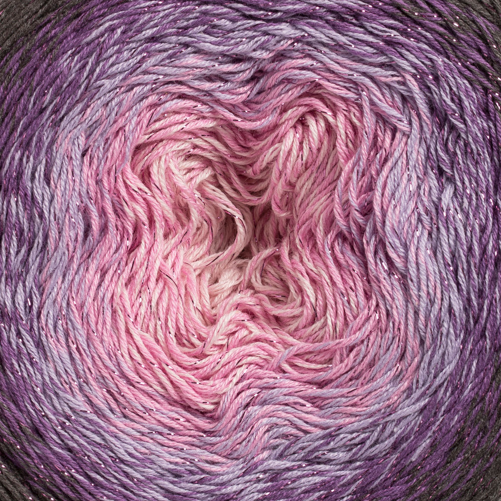 YarnArt Flowers Moonlight Cotton Lurex (Glitter) Gradient Yarn - 3276
