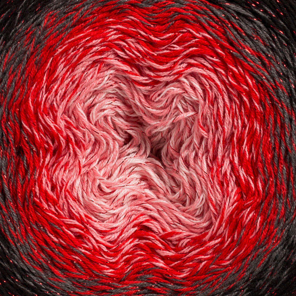 YarnArt Flowers Moonlight Cotton Lurex (Glitter) Gradient Yarn - 3282