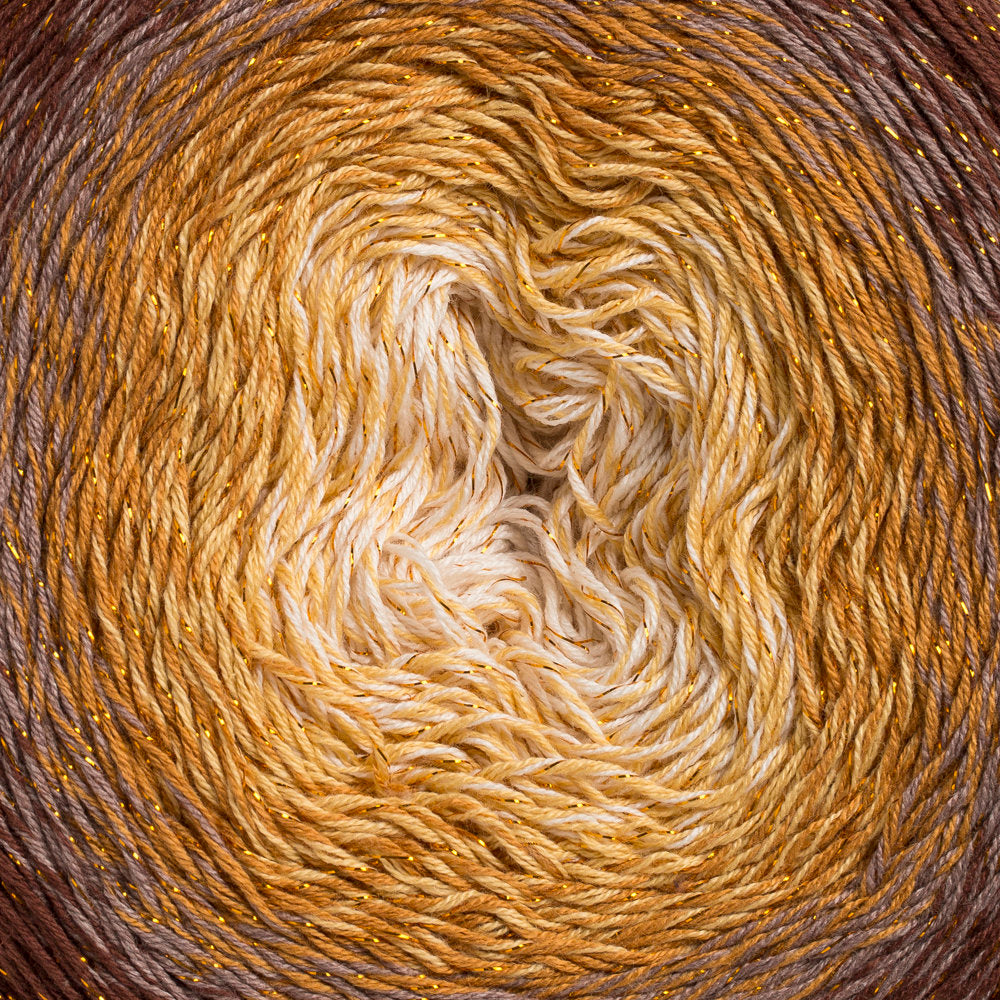 YarnArt Flowers Moonlight Cotton Lurex (Glitter) Gradient Yarn - 3284