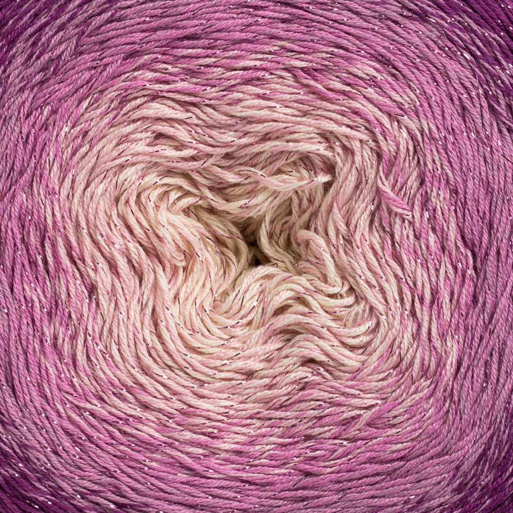 YarnArt Flowers Moonlight Cotton Lurex (Glitter) Gradient Yarn - 3290