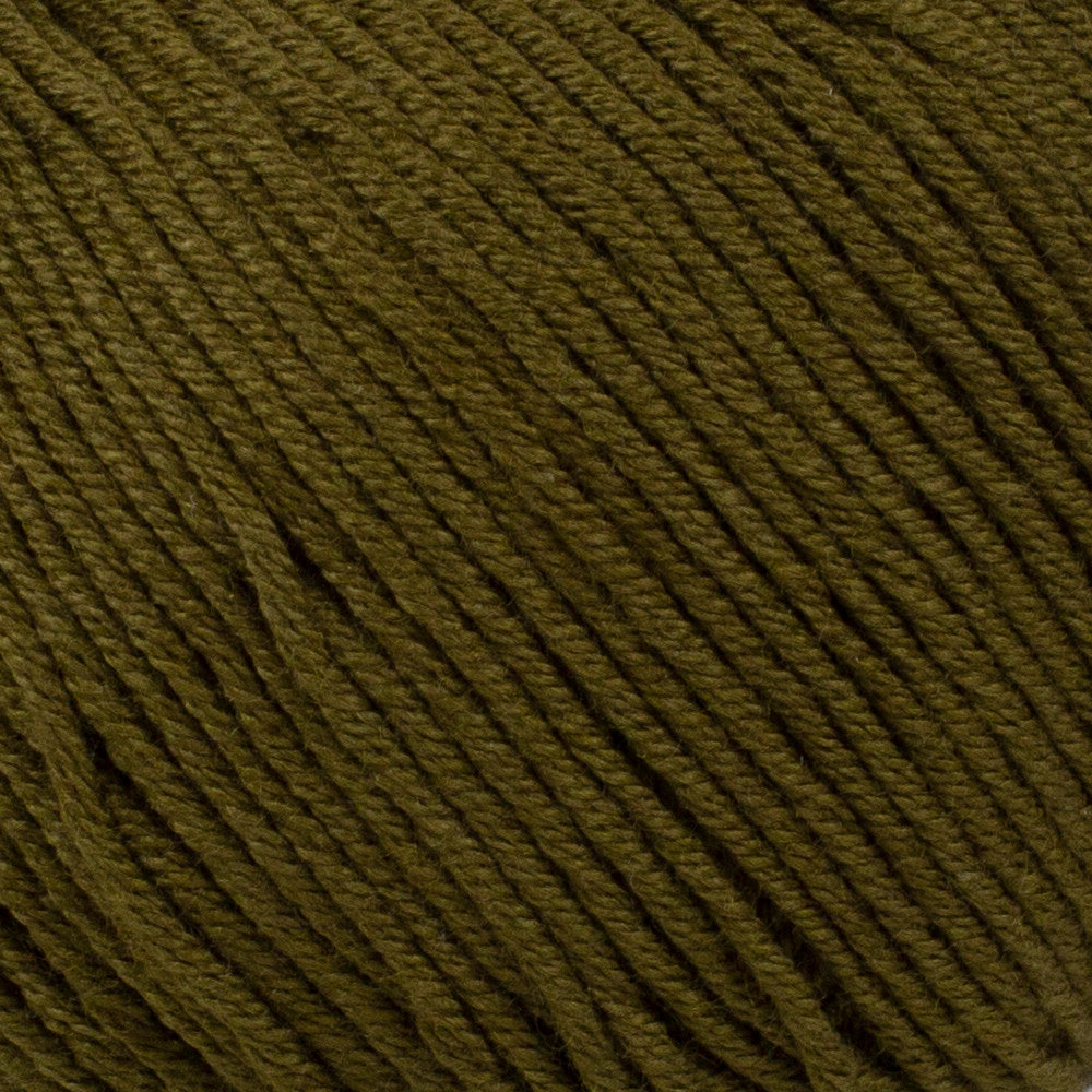 YarnArt Baby Cotton Knitting Yarn, Navy Green - 443