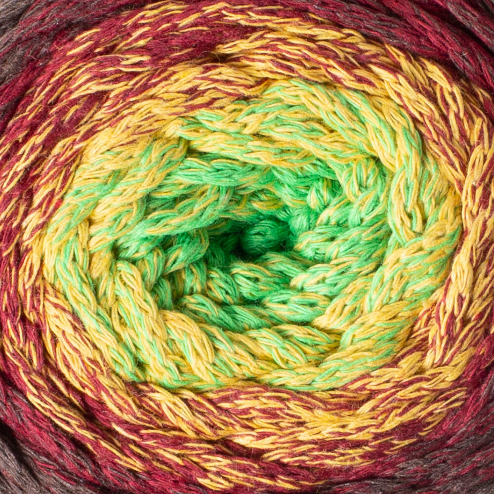 YarnArt Macrame Cotton Spectrum Yarn, Variegated - 1305