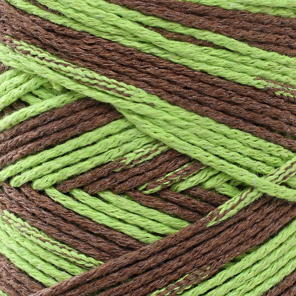 YarnArt Macrame Cotton Jazz Yarn, Variegated - 1204