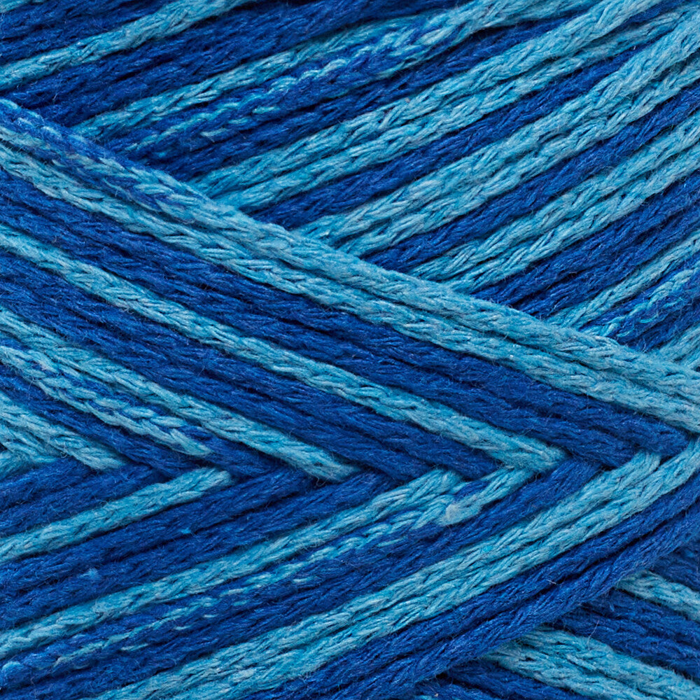 YarnArt Macrame Cotton Jazz Yarn, Variegated - 1207