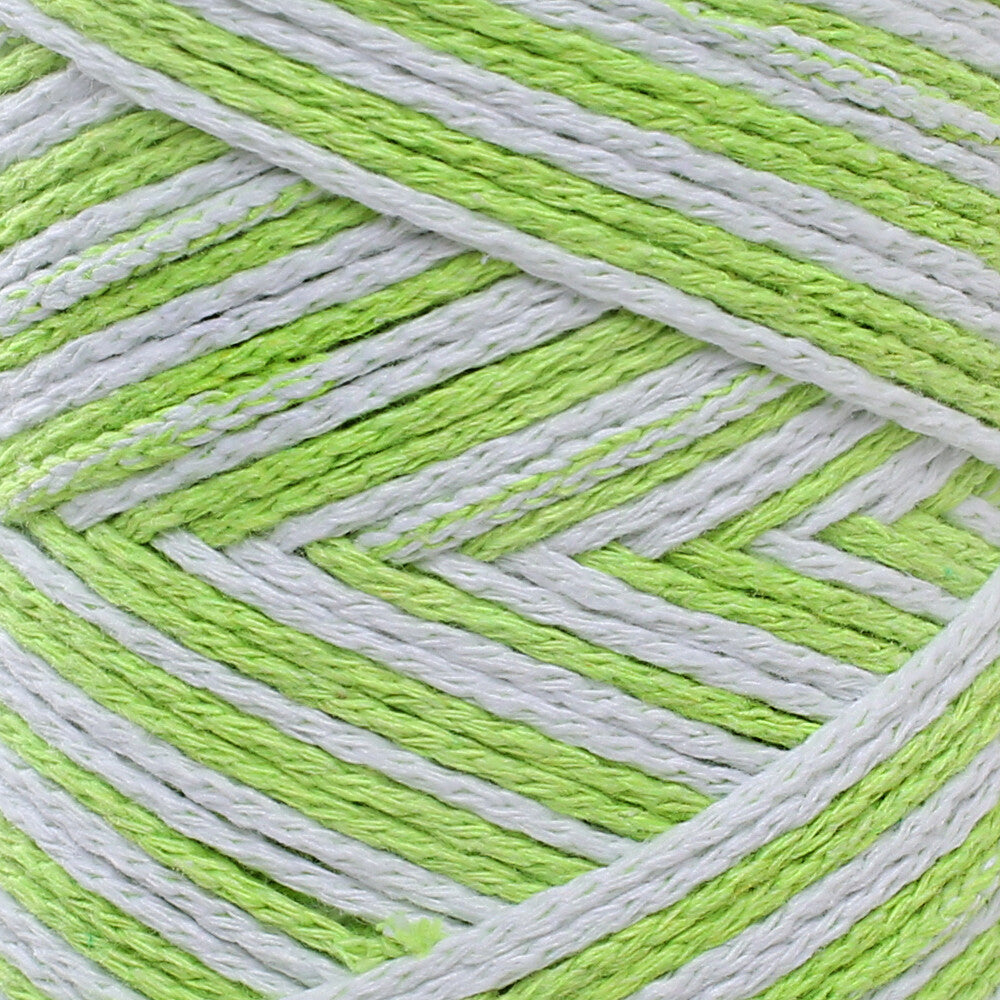 YarnArt Macrame Cotton Jazz Yarn, Variegated - 1221