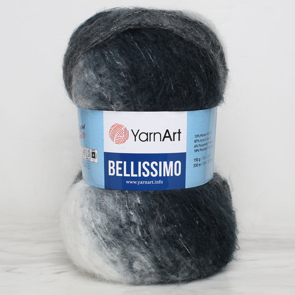 Yarnart Bellissimo Yarn, Variegated - 1401