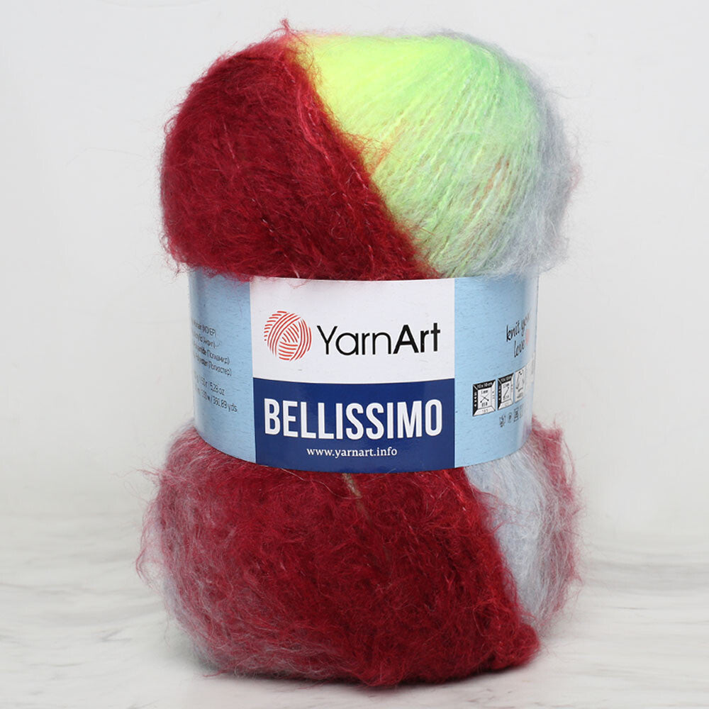 Yarnart Bellissimo Yarn, Variegated - 1406
