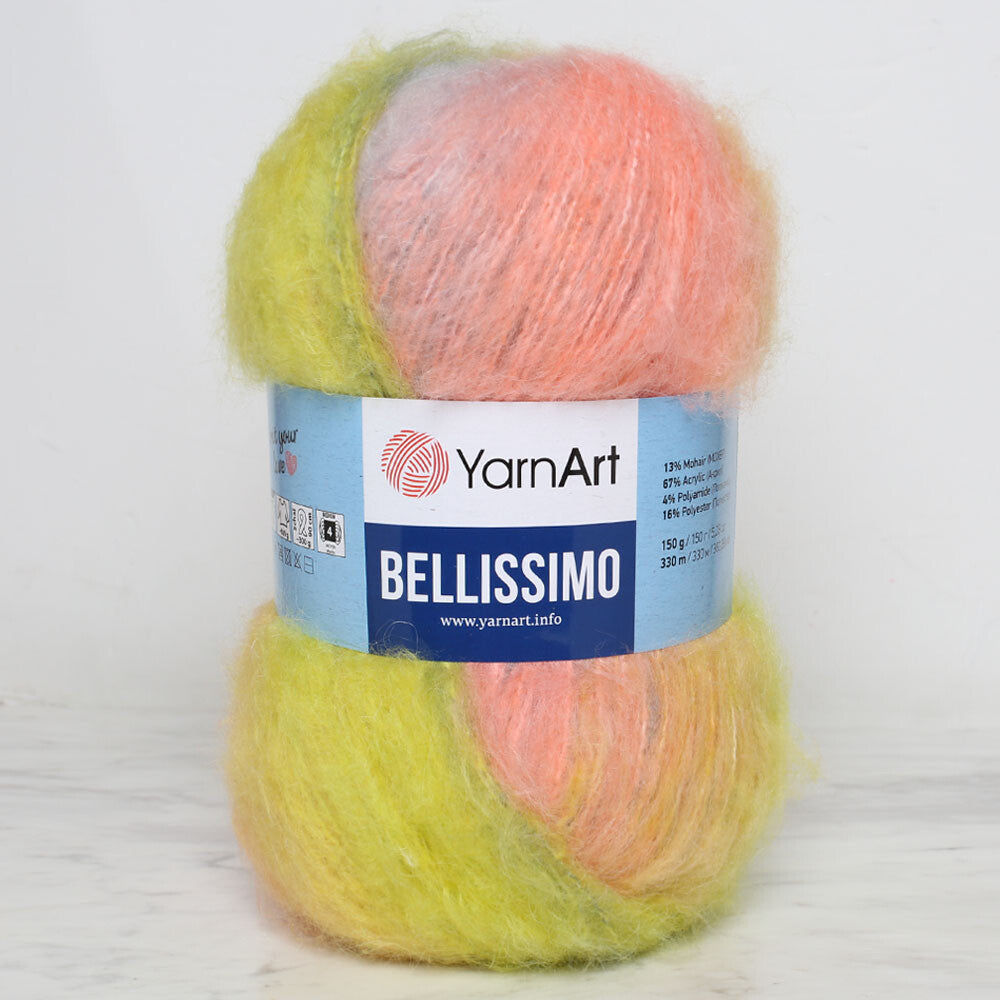 Yarnart Bellissimo Yarn, Variegated - 1409