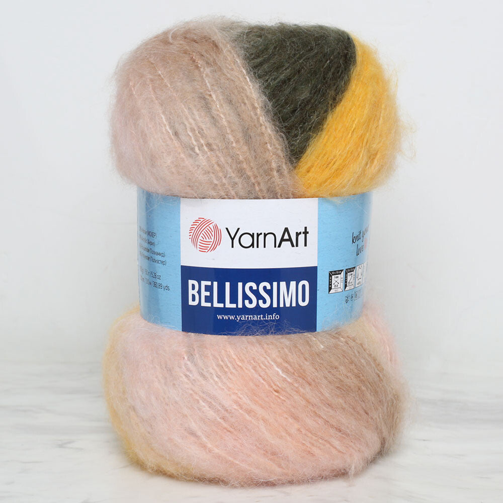Yarnart Bellissimo Yarn, Variegated - 1410