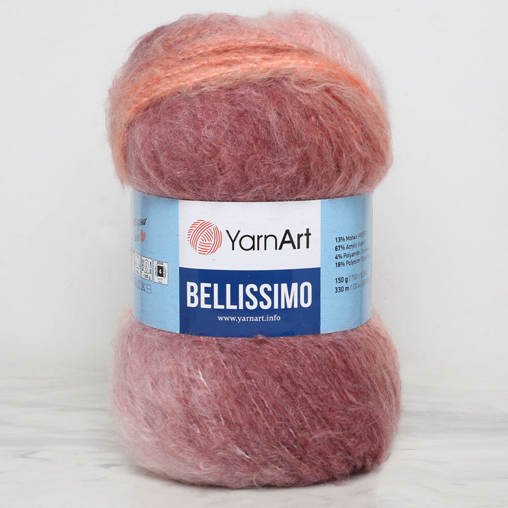 Yarnart Bellissimo Yarn, Variegated - 1411