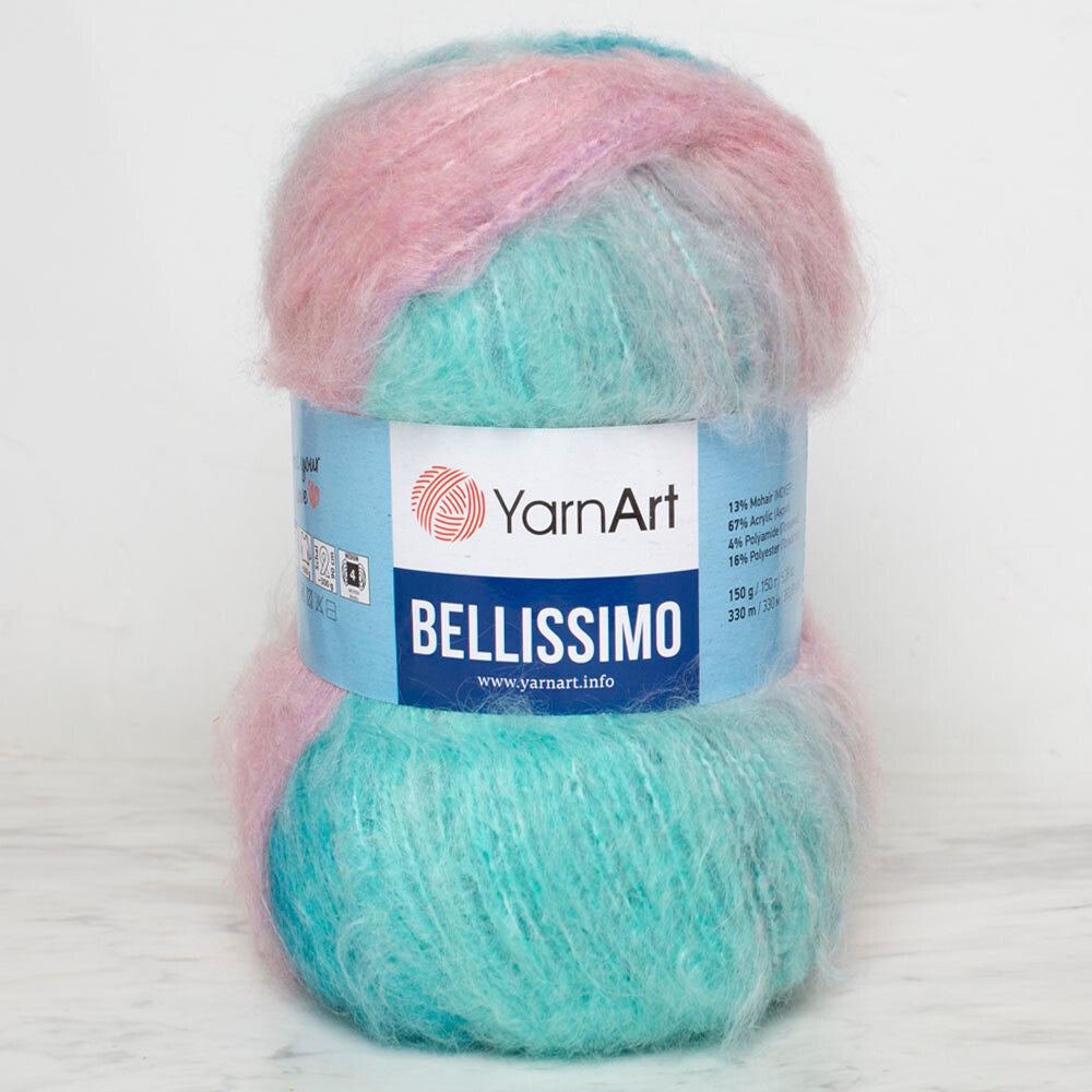 Yarnart Bellissimo Yarn, Variegated - 1414