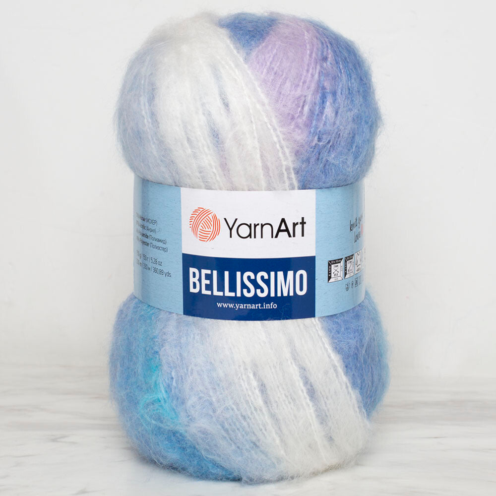 Yarnart Bellissimo Yarn, Variegated - 1419