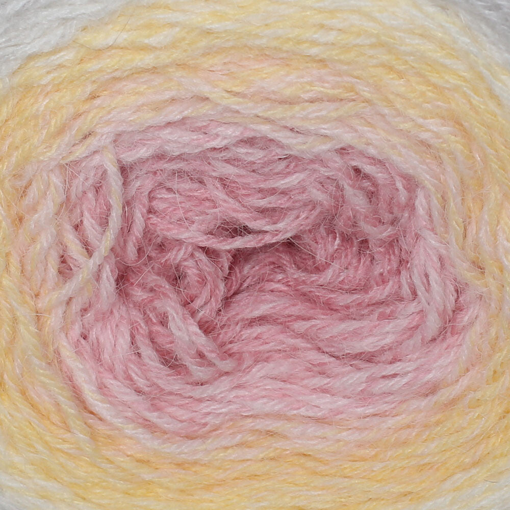 Yarnart Flowers Alpaca 250 Gr Knitting Yarn, Variegated - 404