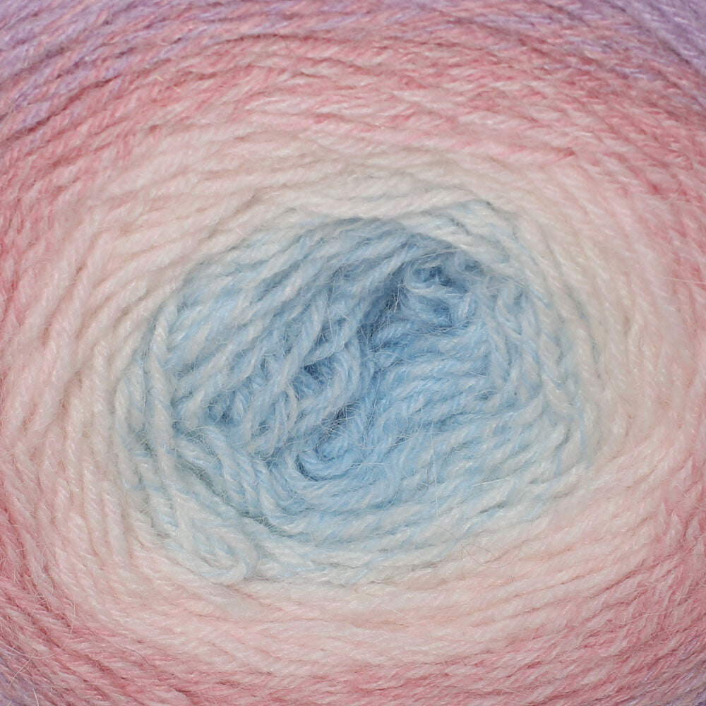 Yarnart Flowers Alpaca 250 Gr Knitting Yarn, Variegated - 405