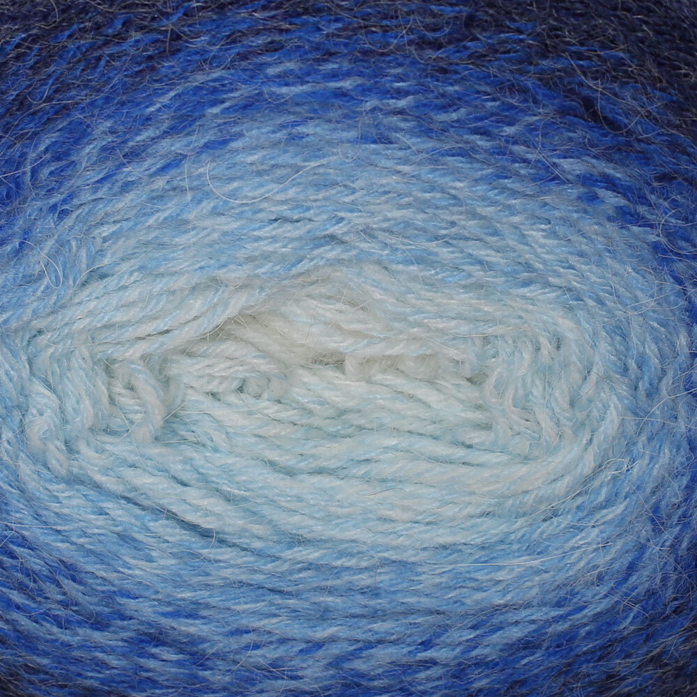 Yarnart Flowers Alpaca 250 Gr Knitting Yarn, Variegated - 409