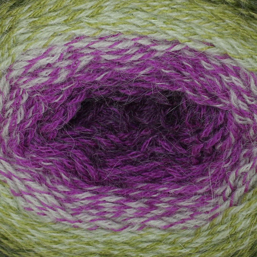 Yarnart Flowers Alpaca 250 Gr Knitting Yarn, Variegated - 435