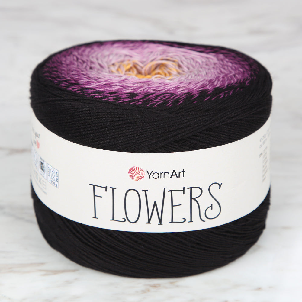 YarnArt Flowers Cotton Gradient Yarn - 303
