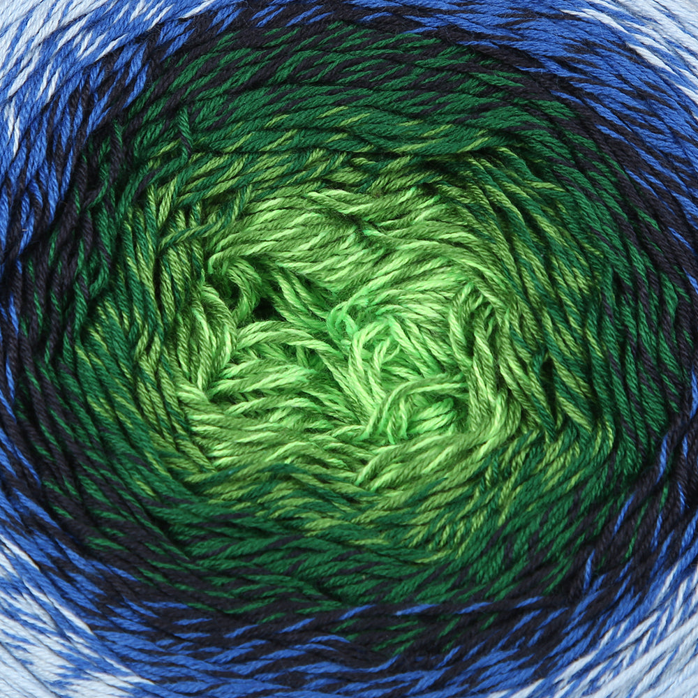 YarnArt Flowers Cotton Gradient Yarn - 306