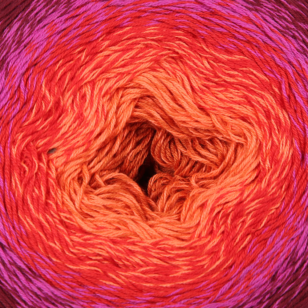 YarnArt Flowers Cotton Gradient Yarn - 310