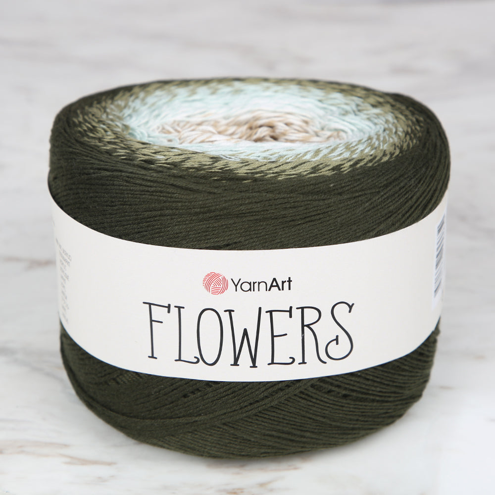 YarnArt Flowers Cotton Gradient Yarn - 311