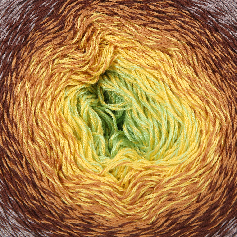 YarnArt Flowers Cotton Gradient Yarn - 317