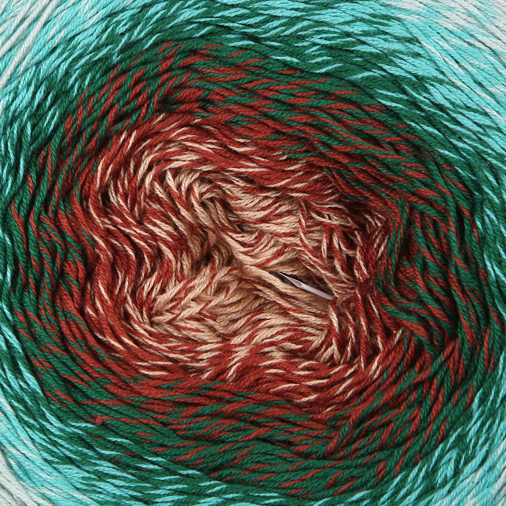 YarnArt Flowers Cotton Gradient Yarn - 318