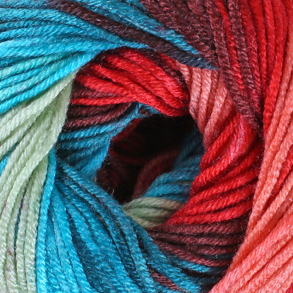 YarnArt Adore Dream Anti-Pilling Yarn, Variegated - 1061