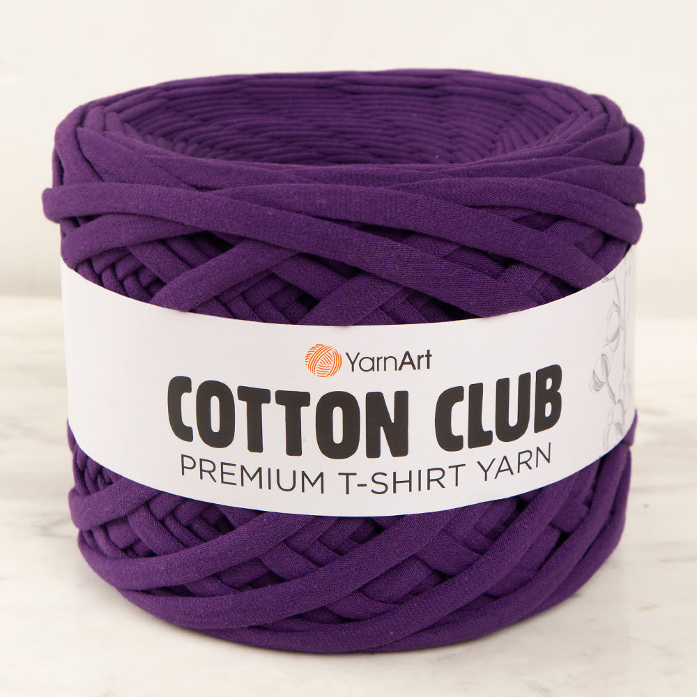 Yarnart COTTON CLUB T-Shirt Yarn Purple-7351
