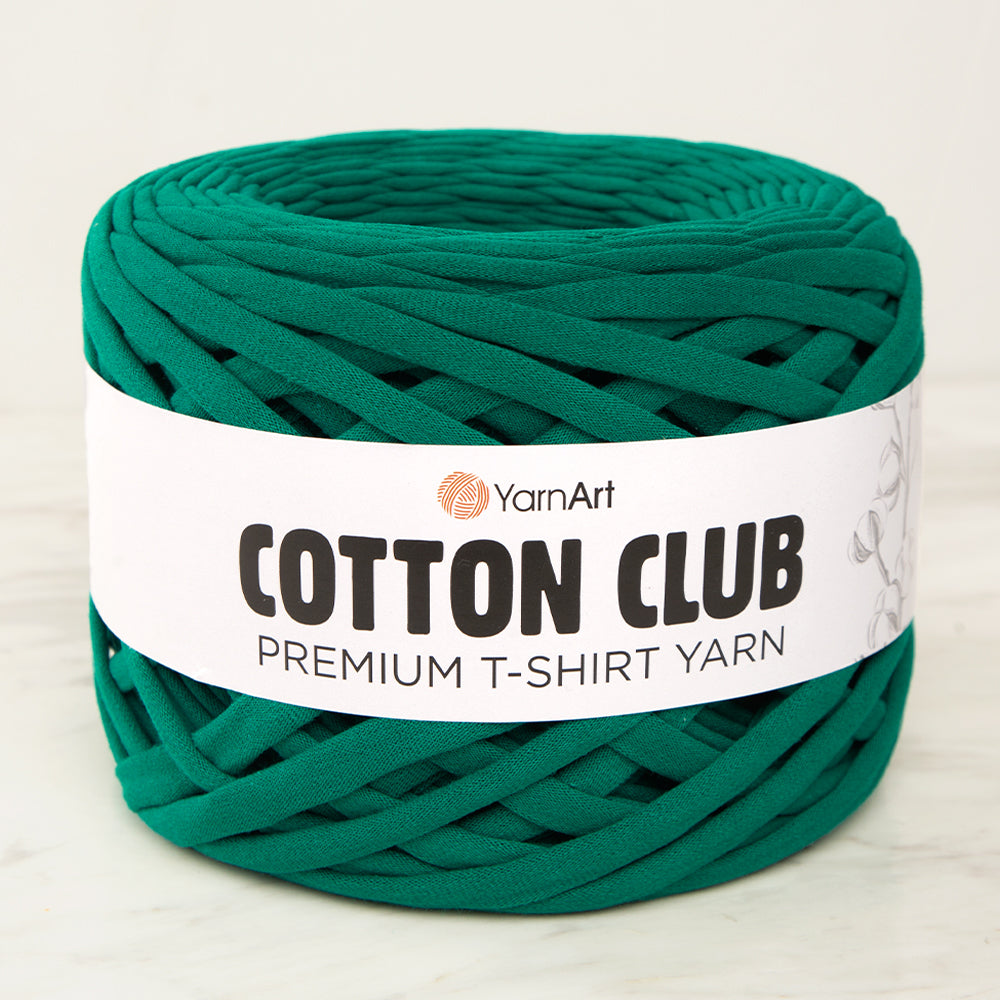 Yarnart COTTON CLUB T-Shirt Yarn Green-7361