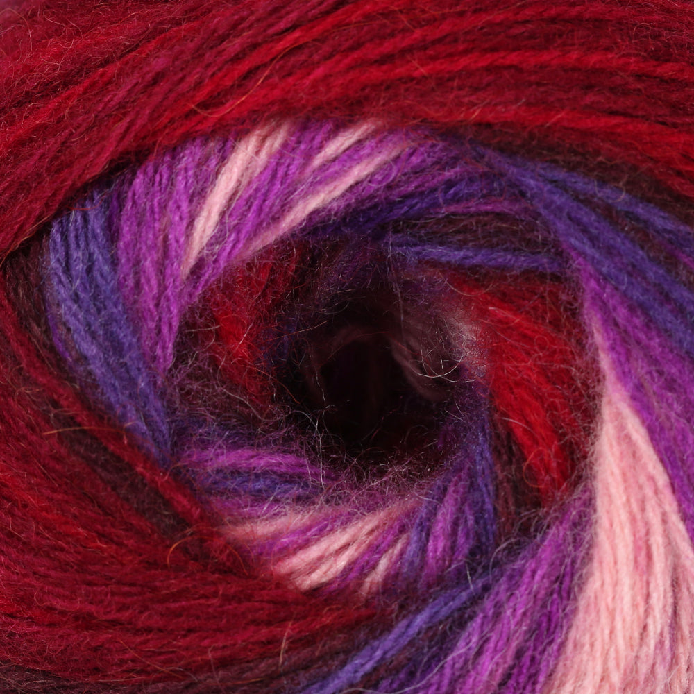 YarnArt Angora Active Knitting Yarn, Variegated - 856