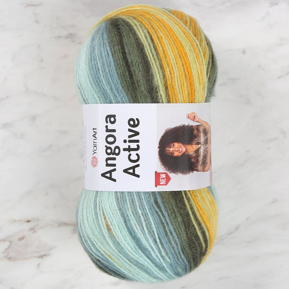 YarnArt Angora Active Knitting Yarn, Variegated - 857