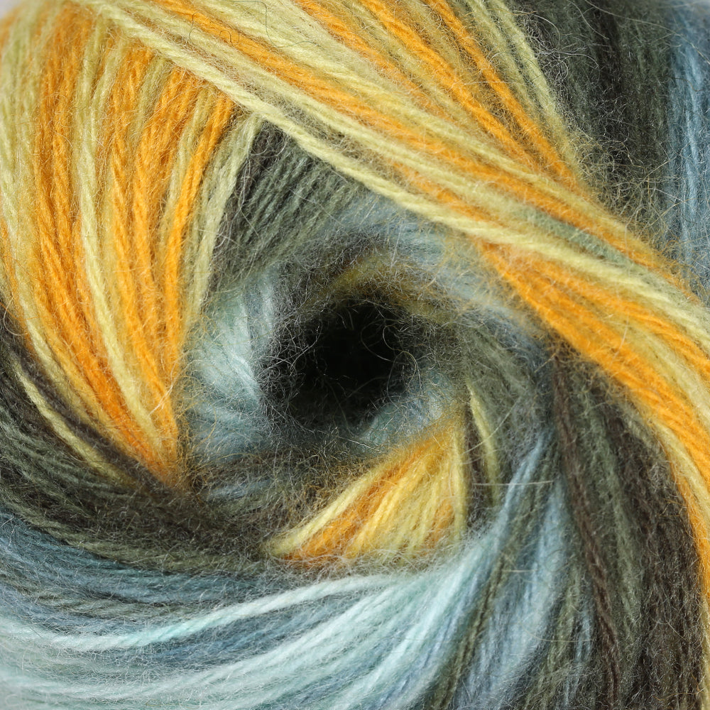 YarnArt Angora Active Knitting Yarn, Variegated - 857