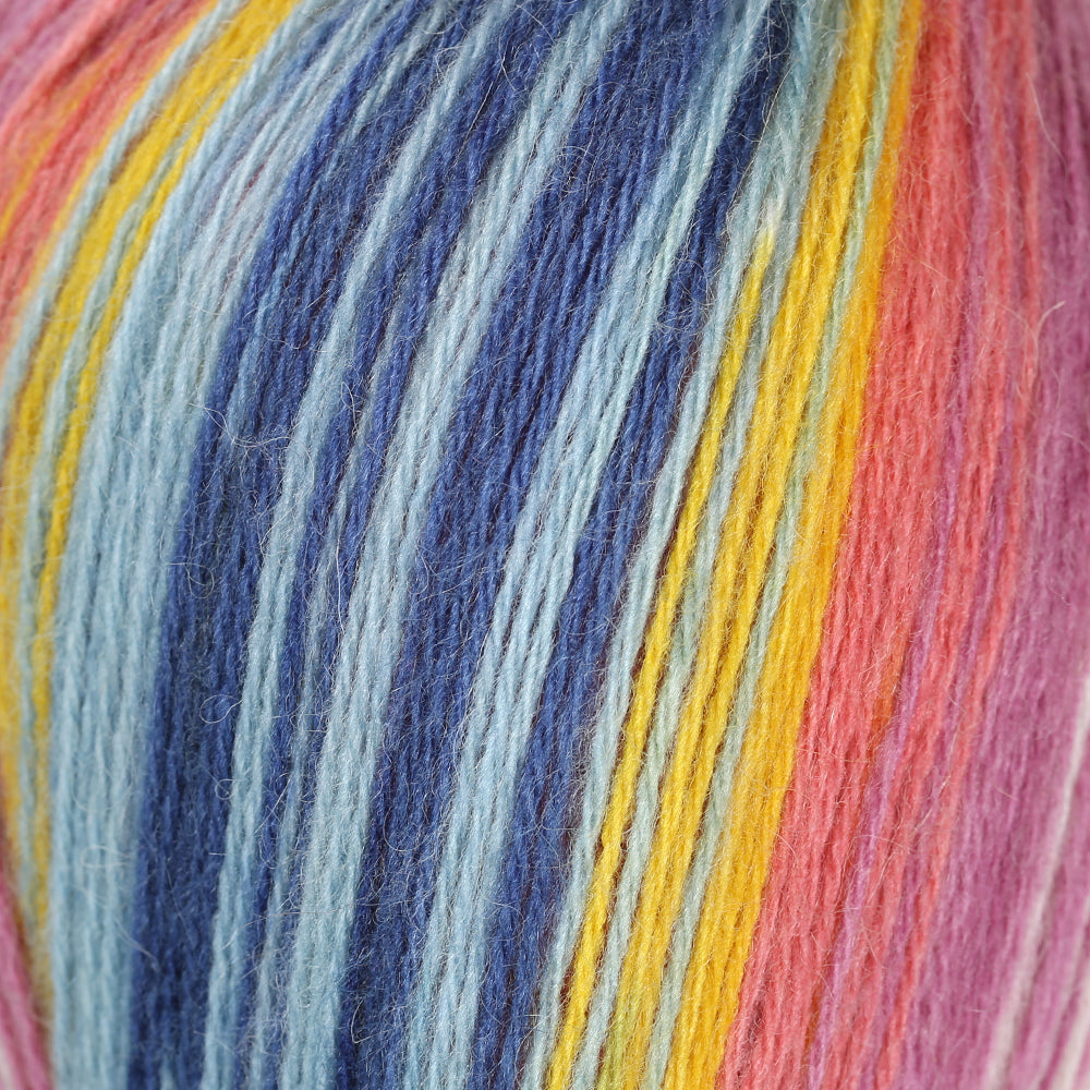 YarnArt Angora Active Knitting Yarn, Variegated - 858