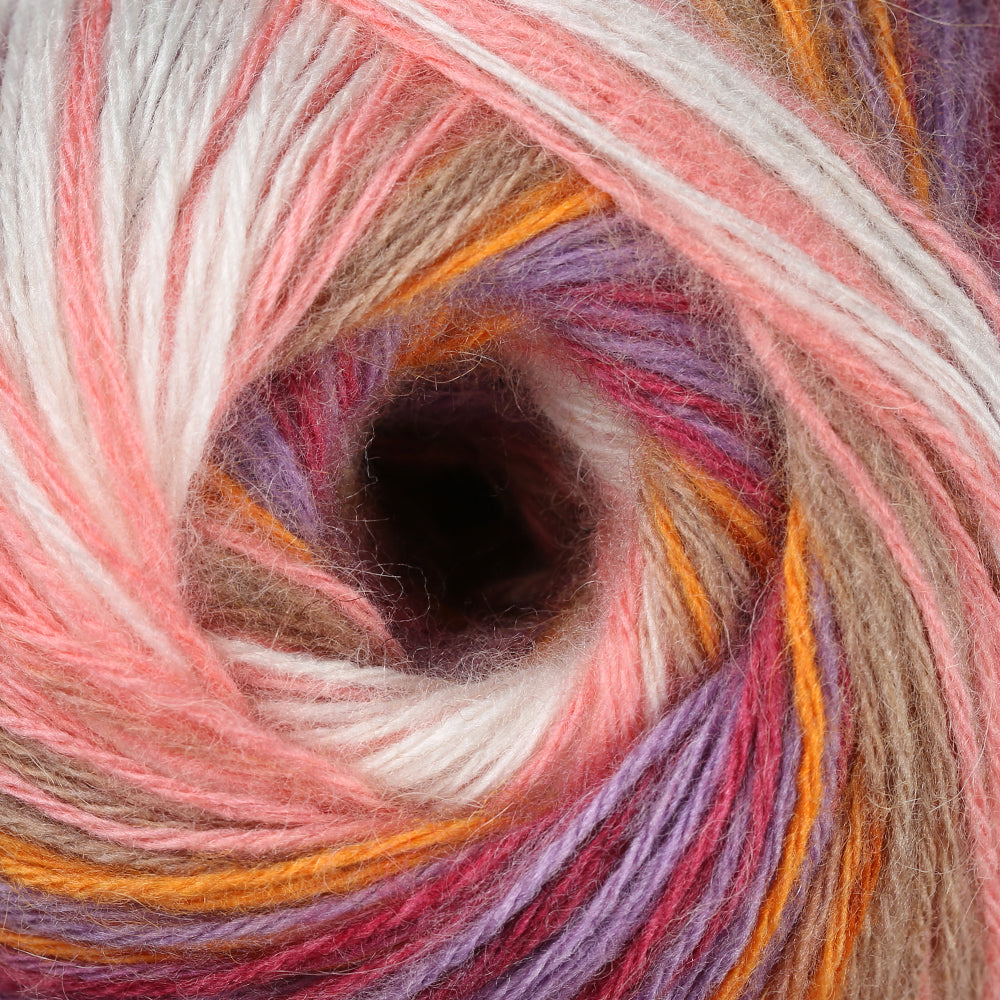 YarnArt Angora Active Knitting Yarn, Variegated - 860