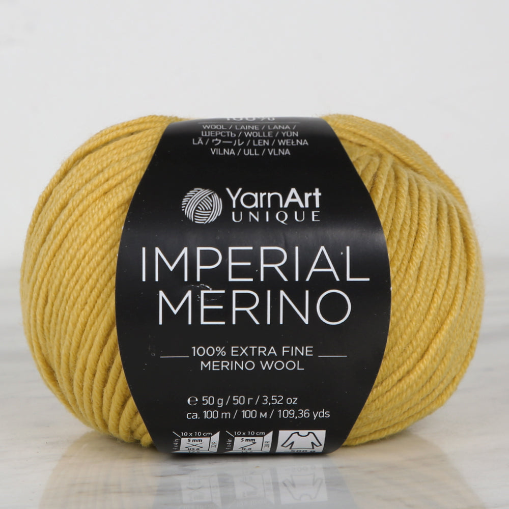 y.a.r.n 激レア　サイズM ヌビアン　watoson YarnArt IMPERIAL MERINO Knitting Yarn, Mustard - 3309