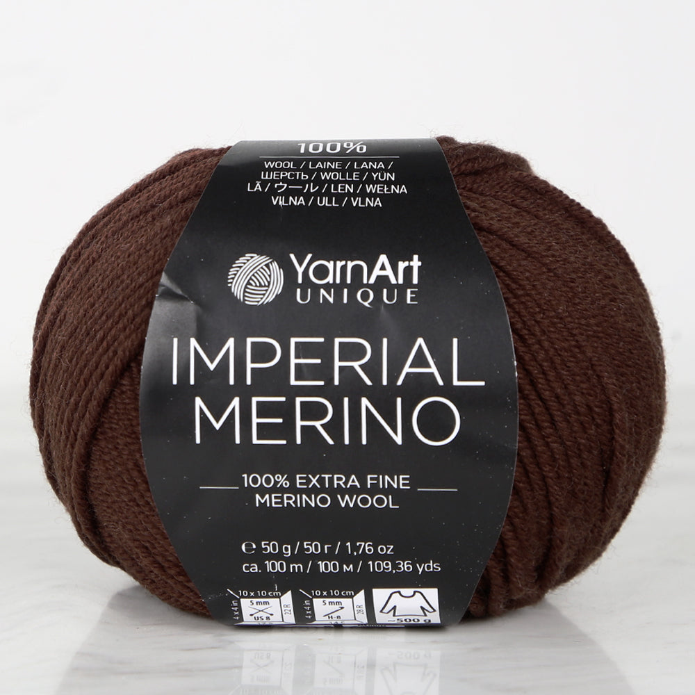 y.a.r.n 激レア　サイズM ヌビアン　watoson YarnArt IMPERIAL MERINO Knitting Yarn, Brown - 3311