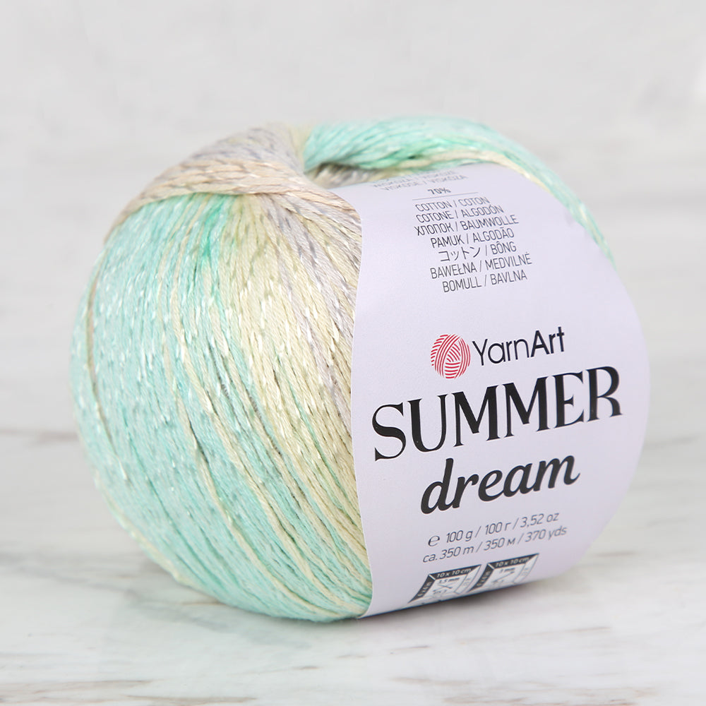 YarnArt Summer Dream Knittting Yarn , Variegated - 4312