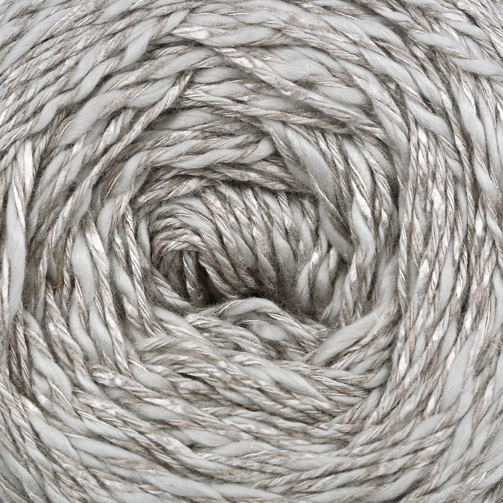 YarnArt Linen Soft Hand Knitting Yarn ,Grey 7307