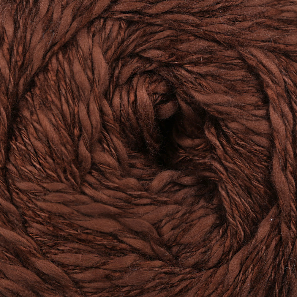 YarnArt Linen Soft Hand Knitting Yarn ,Brown 7309