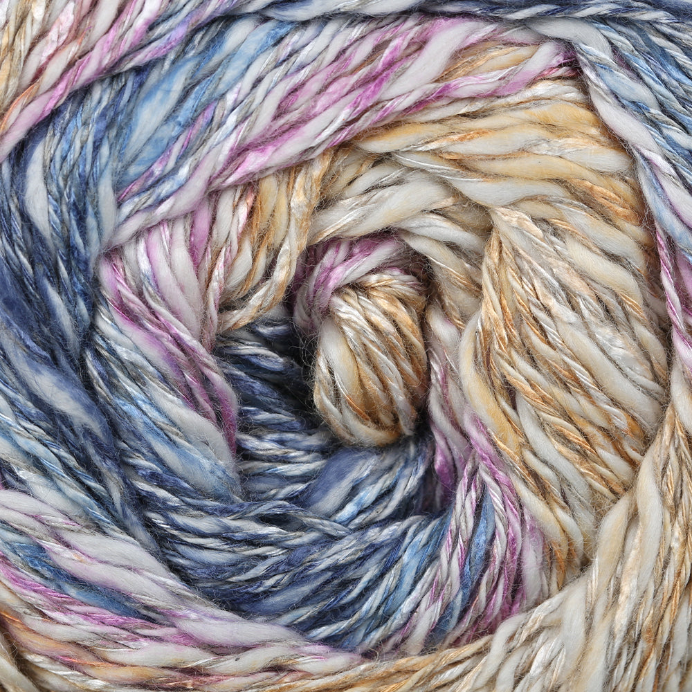 YarnArt Linen Soft Hand Knitting Yarn ,Variegated 7404