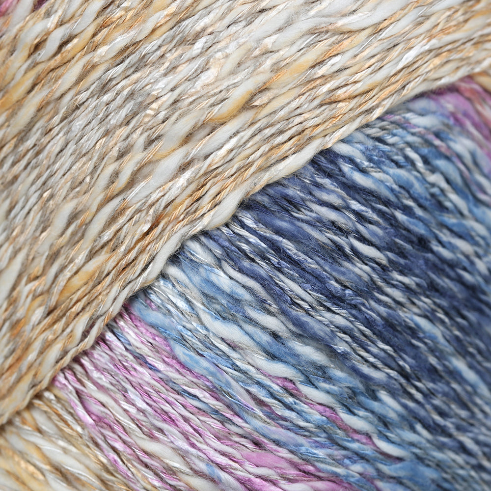 YarnArt Linen Soft Hand Knitting Yarn ,Variegated 7404