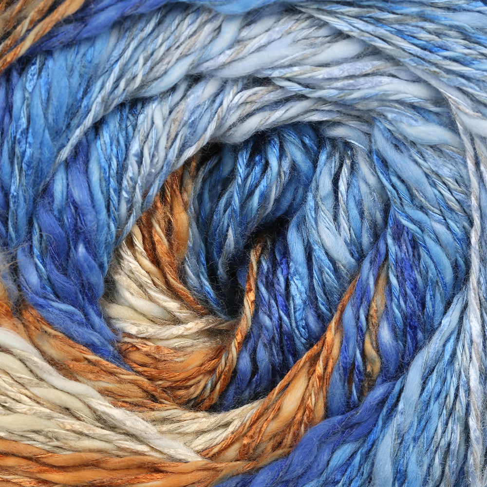 YarnArt Linen Soft Hand Knitting Yarn ,Variegated 7411