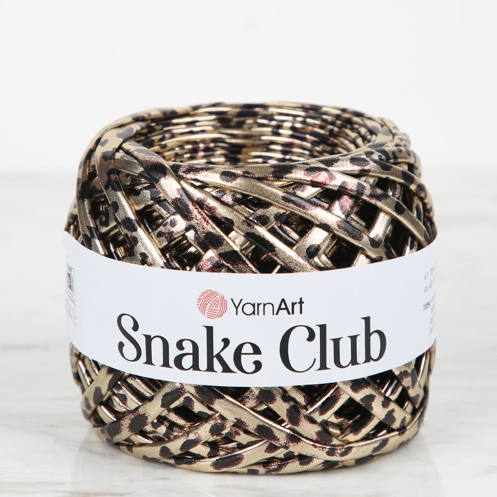 YarnArt Snake Club Leopard Print Rope - 5102