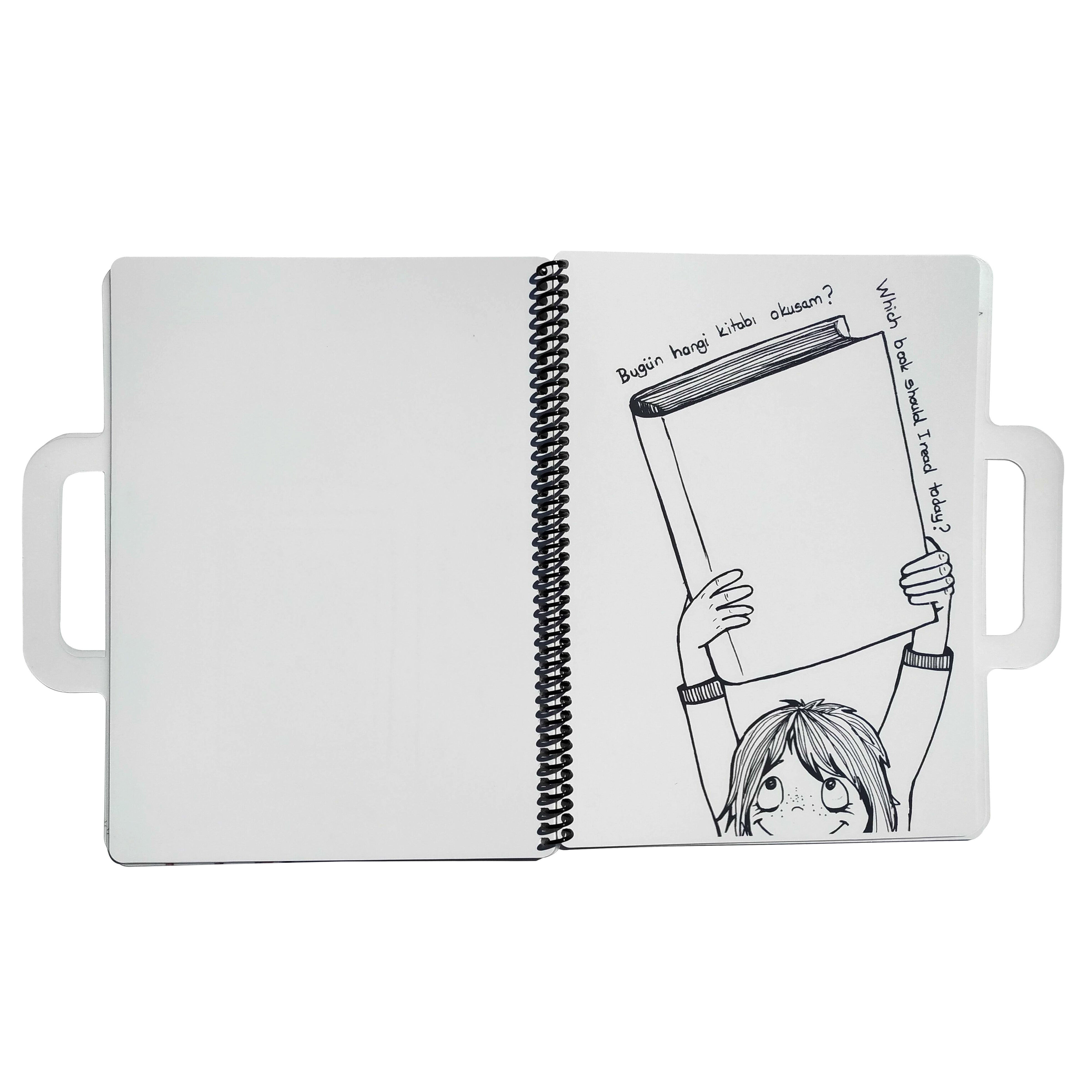 Akademi Çocuk Funny Mat - Mini Set - Today I Have Lots of Things to Do!