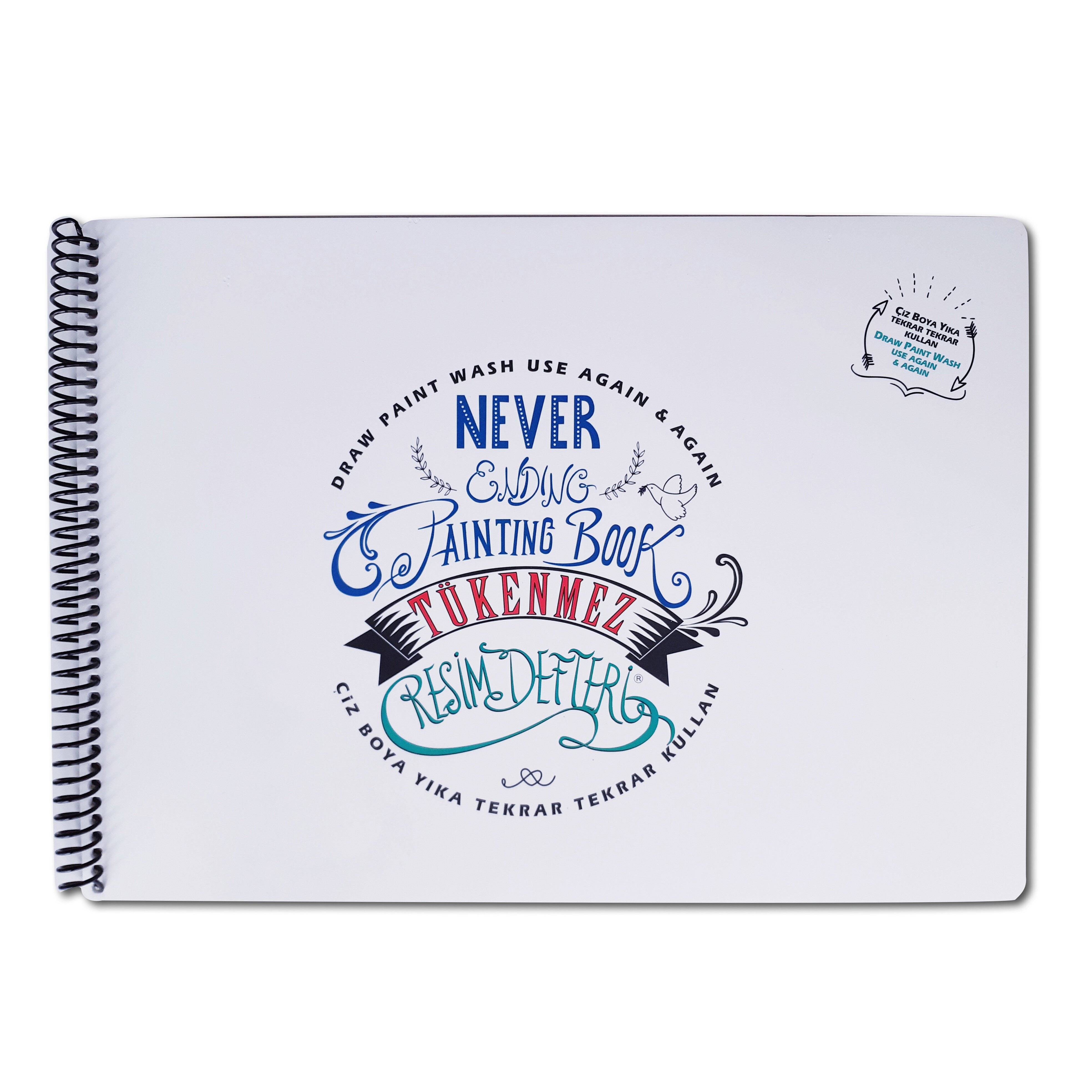 Reusable Drawing Book-2 - 25x35 cm
