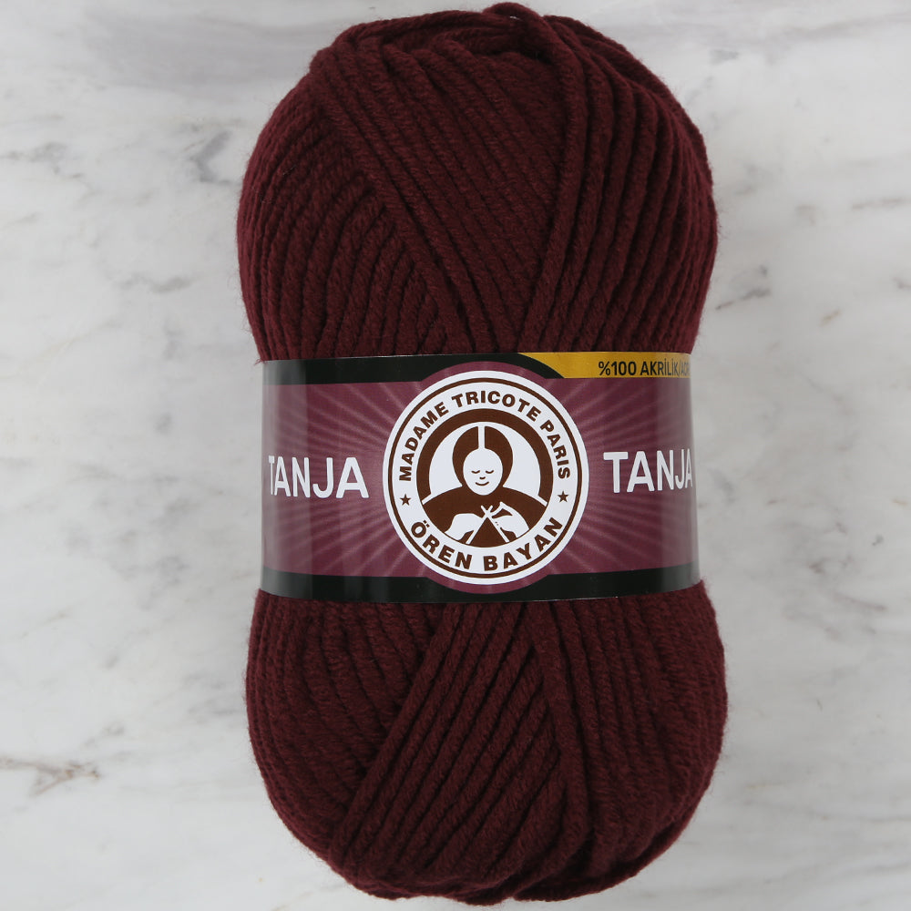 Madame Tricote Paris Tango/Tanja Knitting Yarn, Claret - 35-1771