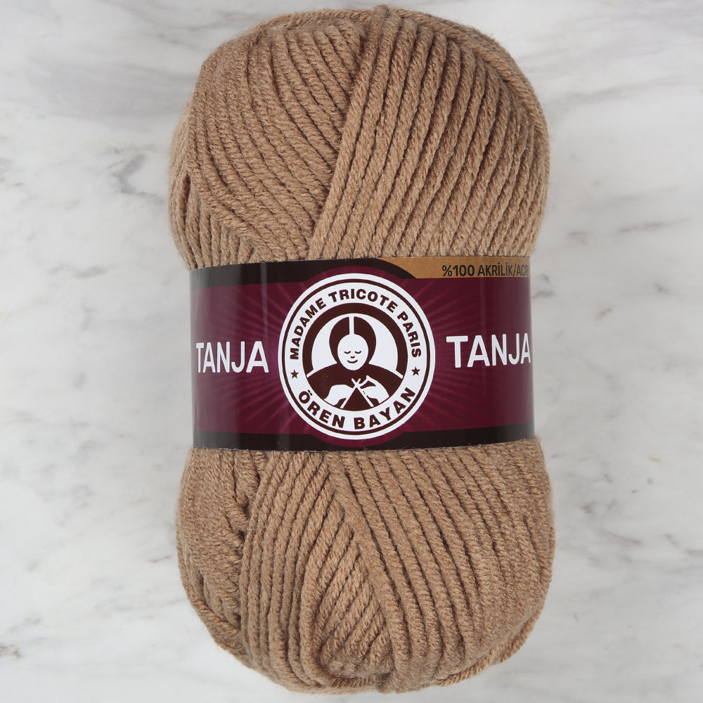Madame Tricote Paris Tango/Tanja Knitting Yarn, Beige - 99-1771