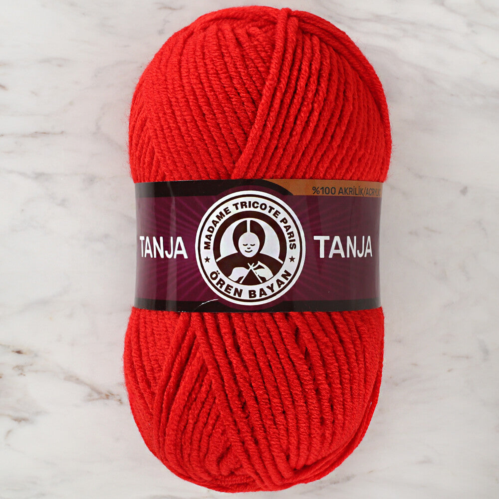Madame Tricote Paris Tango/Tanja Yarn, Red - 144